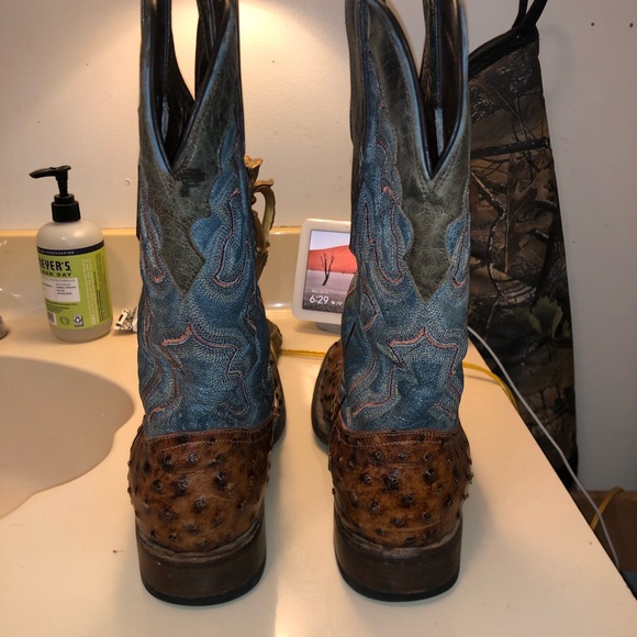 Tanner mark ostrich boots - Picture 5 of 7
